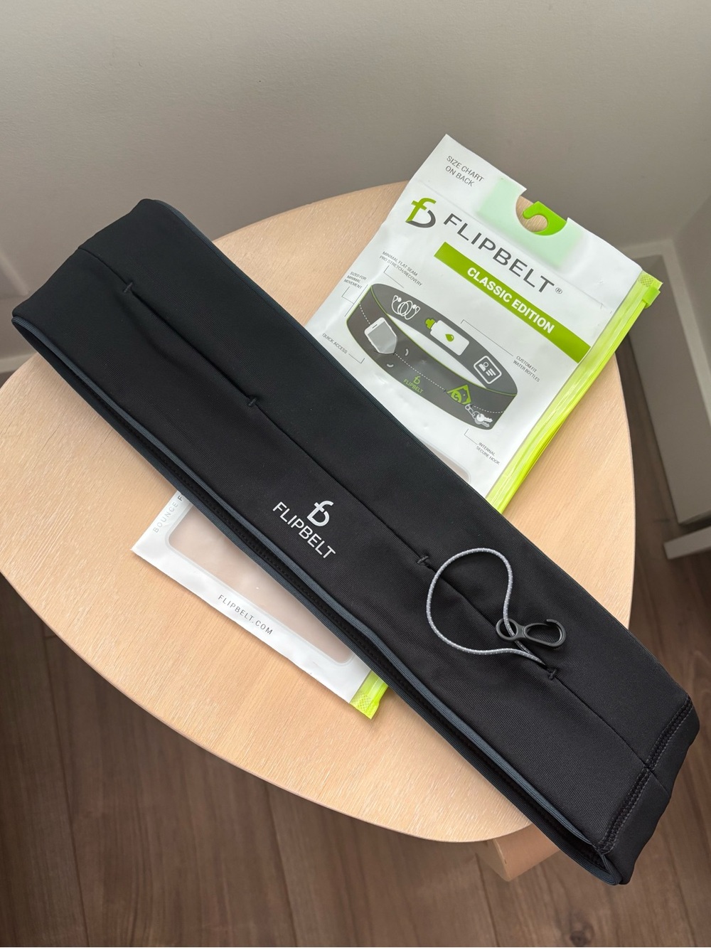 Brand new FlipBelt Classic Edition Black Running Belt